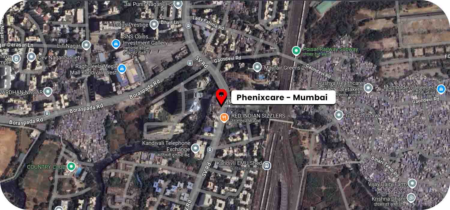 Phenix Care google map location