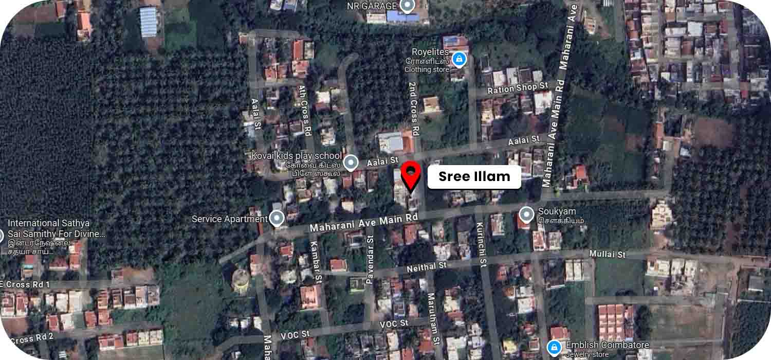 SREE ILLAM google map location
