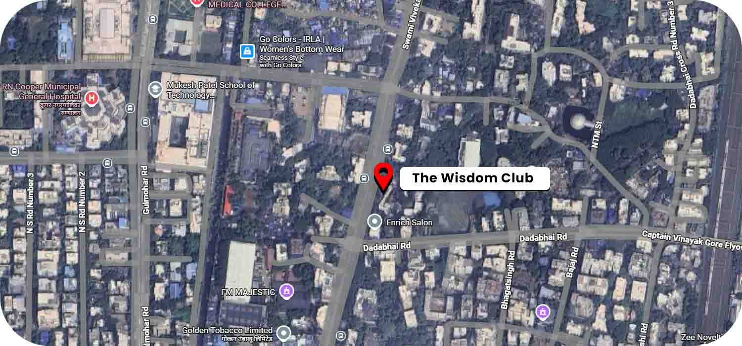 The Wisdom Club google map location