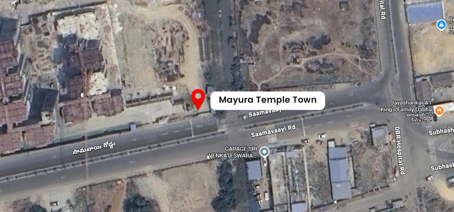 Mayura Temple Town, Tirupati google map location