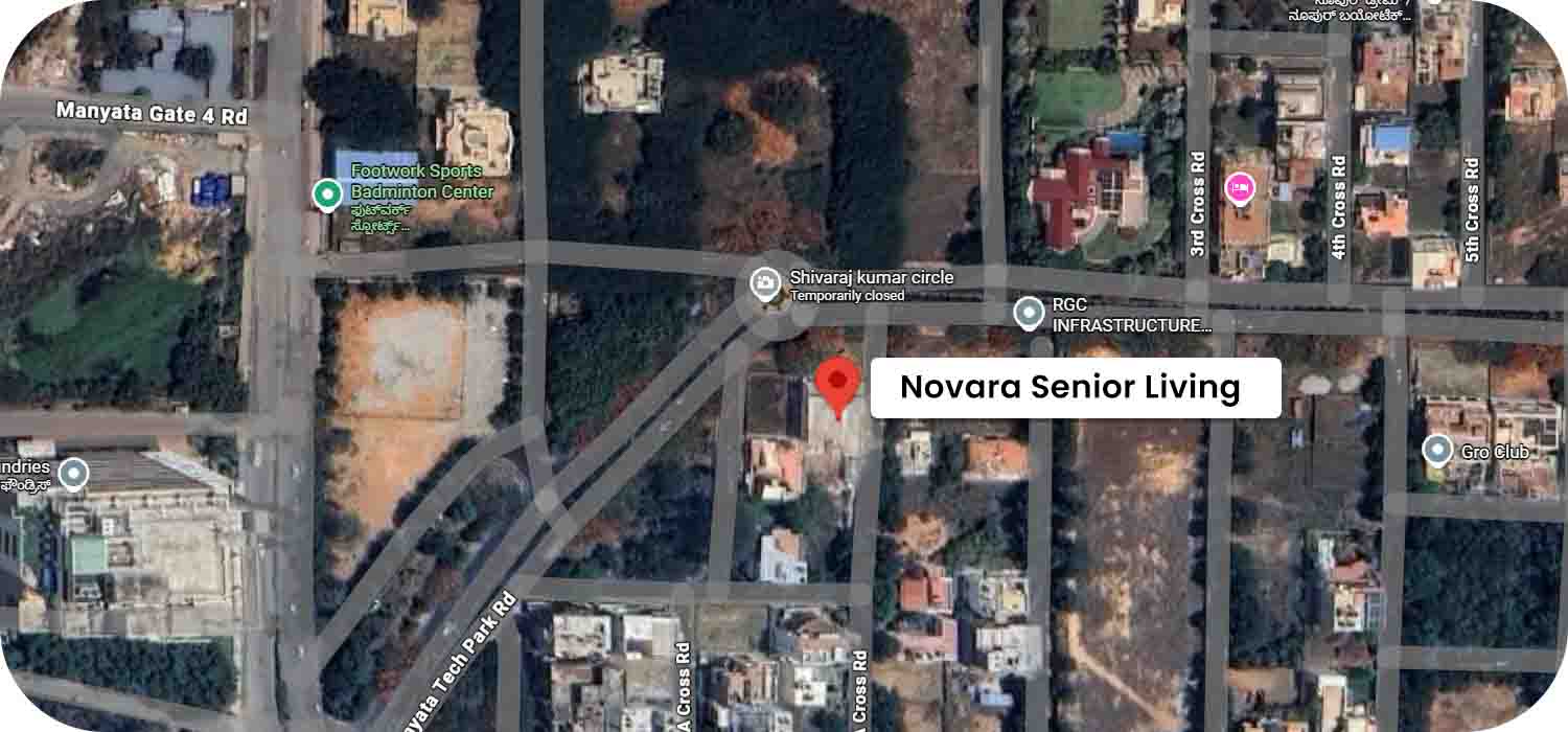 Novara Senior Living google map location