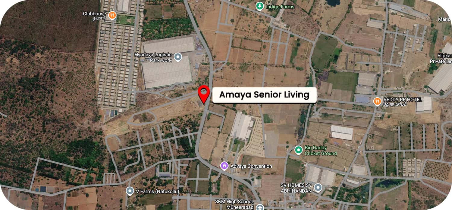 Amaya Senior Living google map location