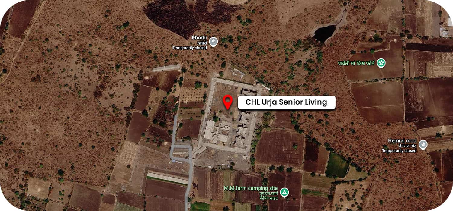 CHL Urja Senior Living google map location