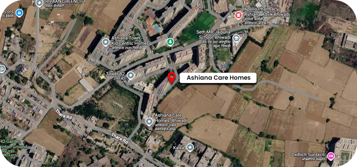 Ashiana Care Homes, Bhiwadi (NCR) google map location